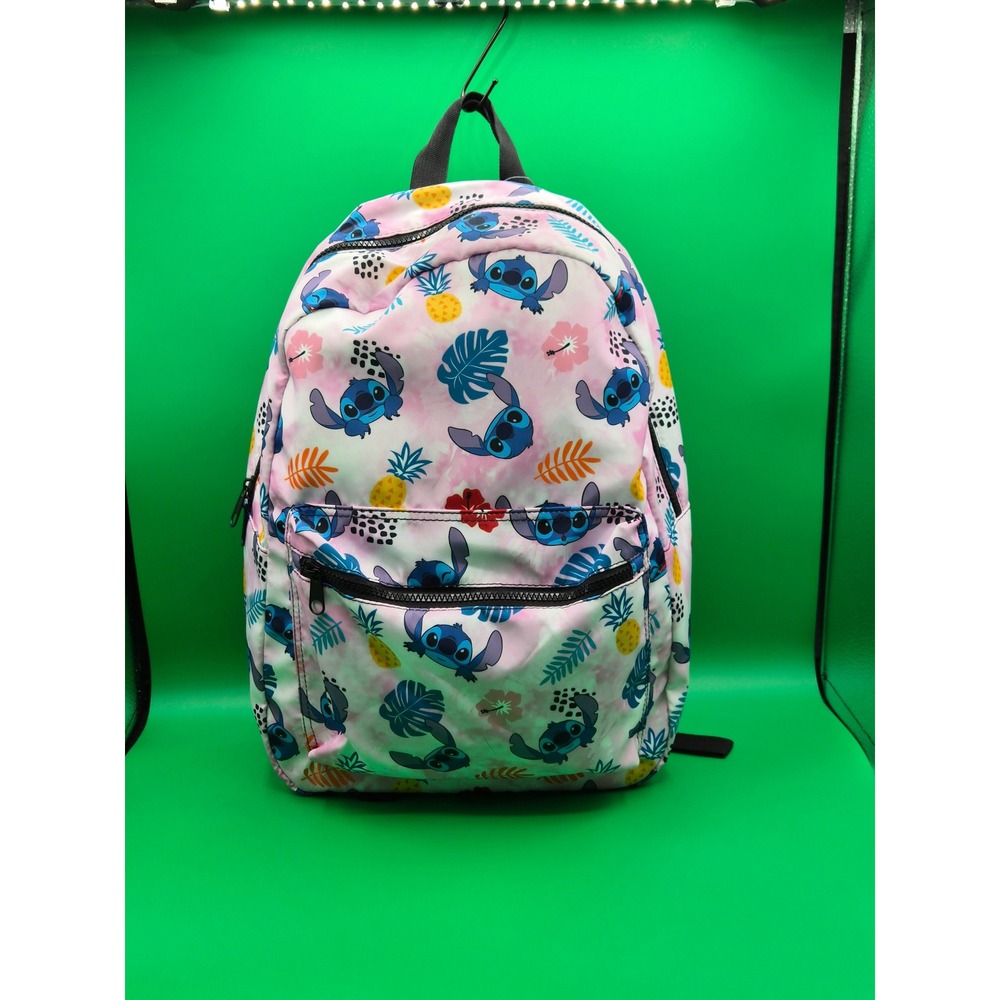 Disney Bioworld Stitch‎ Tropical Pink Backpack
